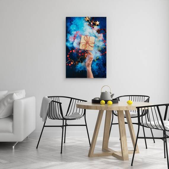 Tablou Canvas - Nu Deschide Pana La Craciun, Marime: 40 x 60 cm - 4- Roveli