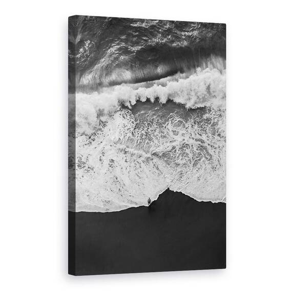 Tablou Canvas - Omul Vs Peisaj, Marime: 40 x 60 cm - - Roveli