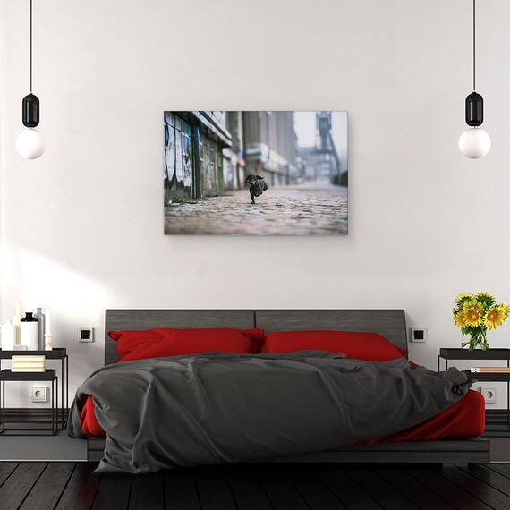 Tablou Canvas - Partea Intunecata A Hamburgului, Marime: 40 x 60 cm - 3- Roveli
