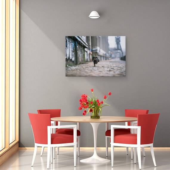 Tablou Canvas - Partea Intunecata A Hamburgului, Marime: 40 x 60 cm - 4- Roveli