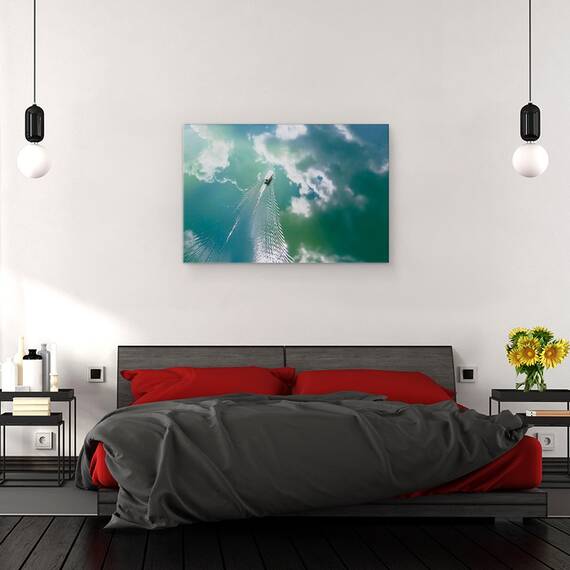 Tablou Canvas - Pictura Cu Barca, Marime: 40 x 60 cm - 3- Roveli