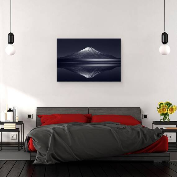 Tablou Canvas - Reflectie Fuji, Marime: 40 x 60 cm - 3- Roveli