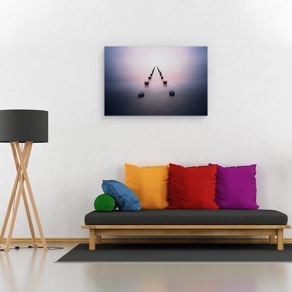 Tablou Canvas - Singur In Liniste, Marime: 40 x 60 cm - 2- Roveli