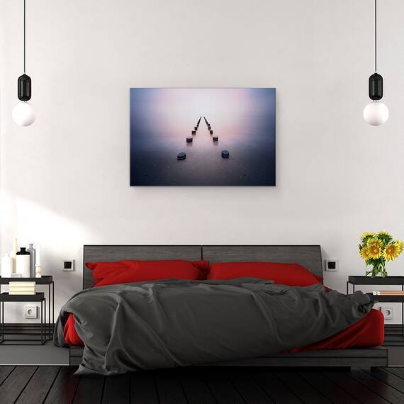 Tablou Canvas - Singur In Liniste, Marime: 40 x 60 cm - 3- Roveli