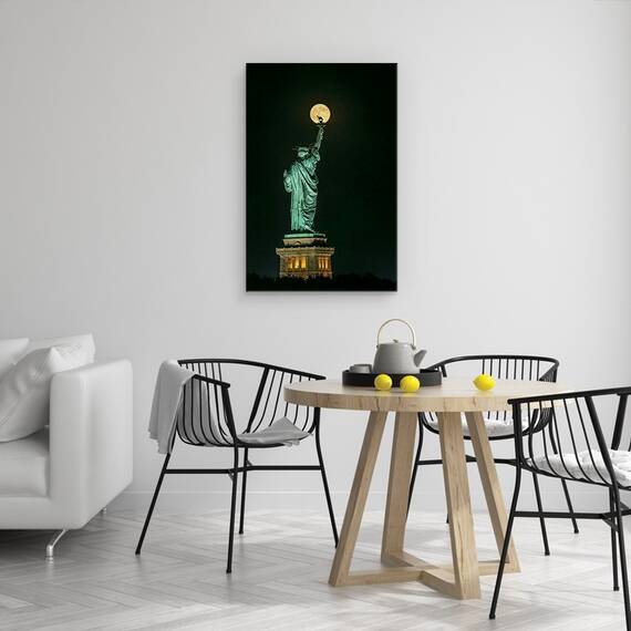 Tablou Canvas - Statuia Libertatii, Marime: 40 x 60 cm - 4- Roveli