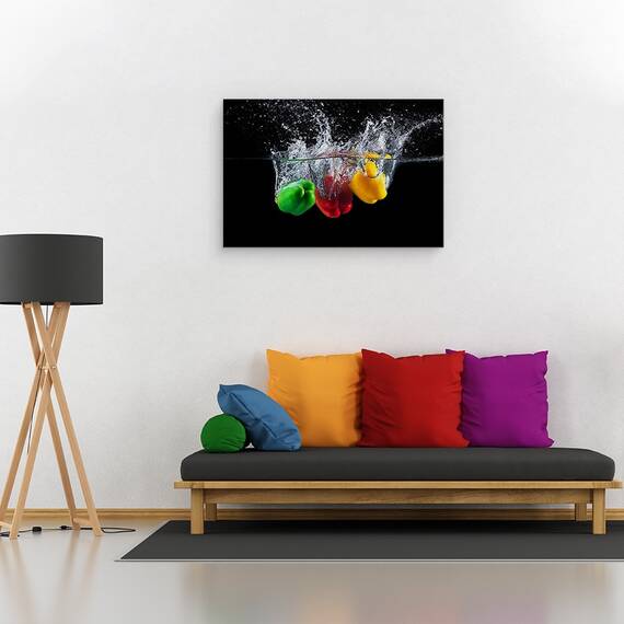 Tablou Canvas - Stropi De Ardei, Marime: 40 x 60 cm - 2- Roveli