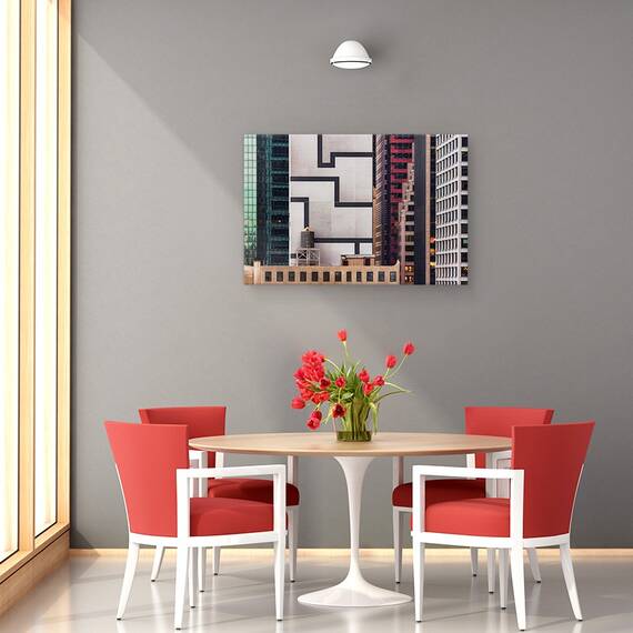 Tablou Canvas - Tetris Colosal, Marime: 40 x 60 cm - 4- Roveli