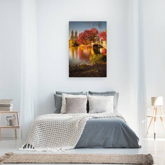 Tablou Canvas - Toamna In Central Park, Marime: 40 x 60 cm - 3- Roveli