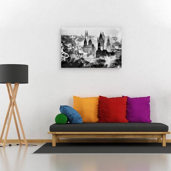 Tablou Canvas - Turnurile Din Praga, Marime: 40 x 60 cm - 2- Roveli