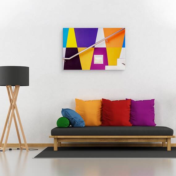 Tablou Canvas - Urcand Treptele Curcubeului, Marime: 40 x 60 cm - 2- Roveli