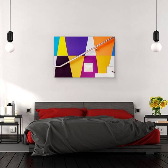 Tablou Canvas - Urcand Treptele Curcubeului, Marime: 40 x 60 cm - 3- Roveli