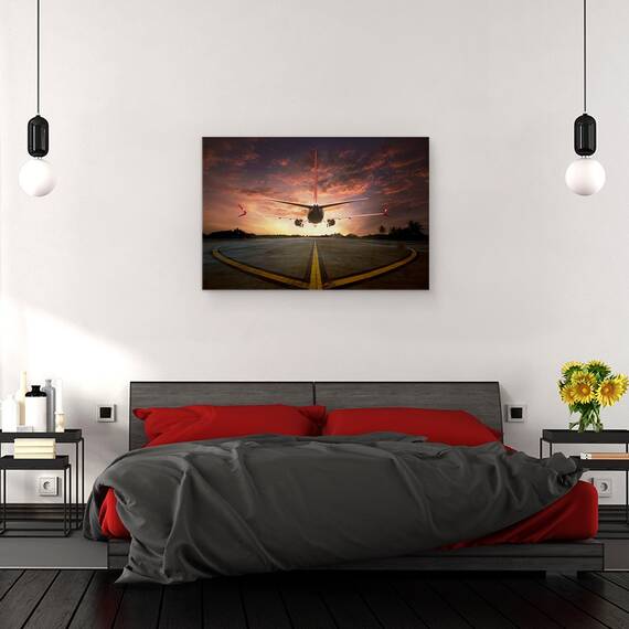Tablou Canvas - Urmarind Apusul, Marime: 40 x 60 cm - 3- Roveli