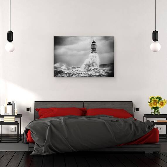 Tablou Canvas - Valul, Marime: 40 x 60 cm - 3- Roveli