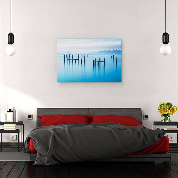 Tablou Canvas - Vechiul Debarcader Din Sausalito, Marime: 40 x 60 cm - 3- Roveli