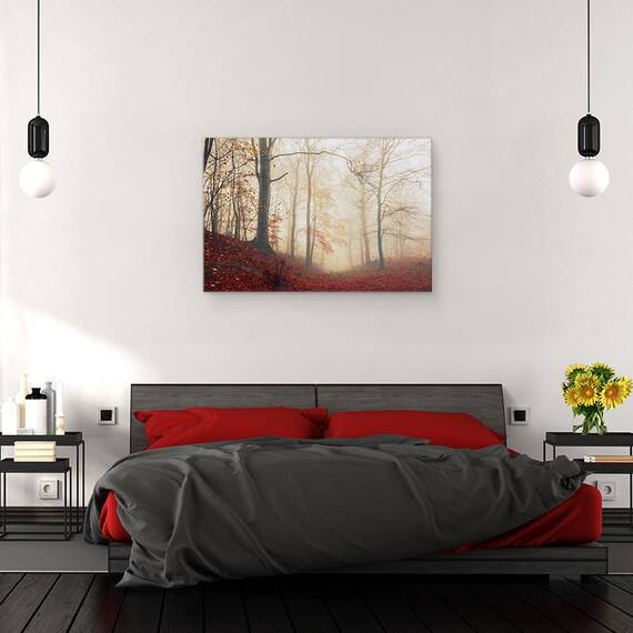 Tablou Canvas - Asteptand Caprioara, Marime: 40 x 60 cm - 3- Roveli