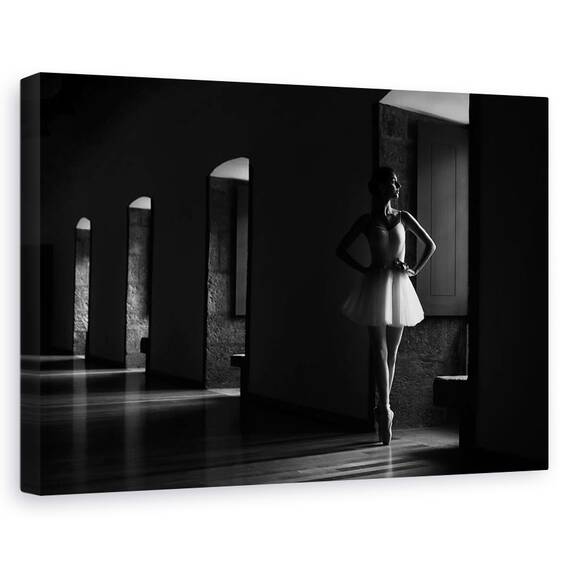 Tablou Canvas - Balerina, Marime: 40 x 60 cm - - Roveli