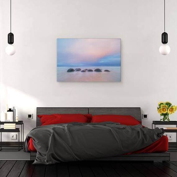 Tablou Canvas - Bolovani Moeraki, Marime: 40 x 60 cm - 3- Roveli