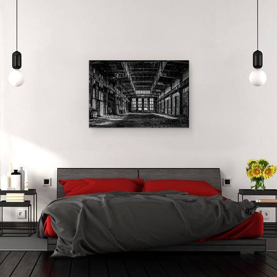 Tablou Canvas - Budabandoned, Marime: 40 x 60 cm - 3- Roveli