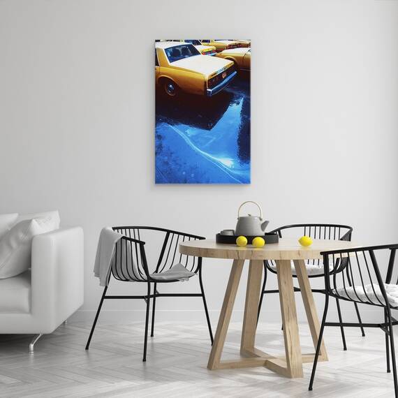 Tablou Canvas - Cabine Galbene, Marime: 40 x 60 cm - 4- Roveli