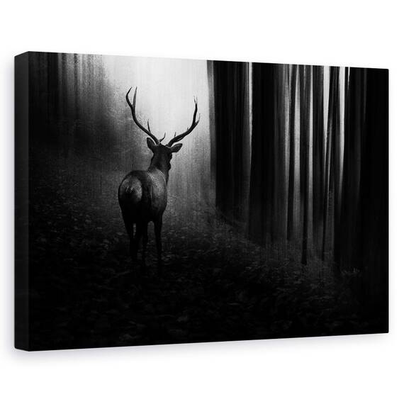 Tablou Canvas - Cerb, Marime: 40 x 60 cm - - Roveli