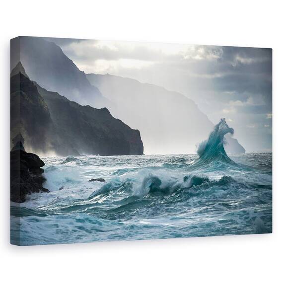 Tablou Canvas - Coasta, Marime: 40 x 60 cm - - Roveli