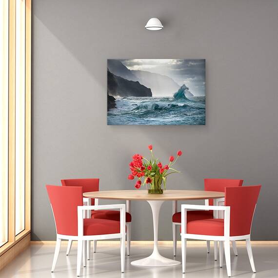 Tablou Canvas - Coasta, Marime: 40 x 60 cm - 4- Roveli