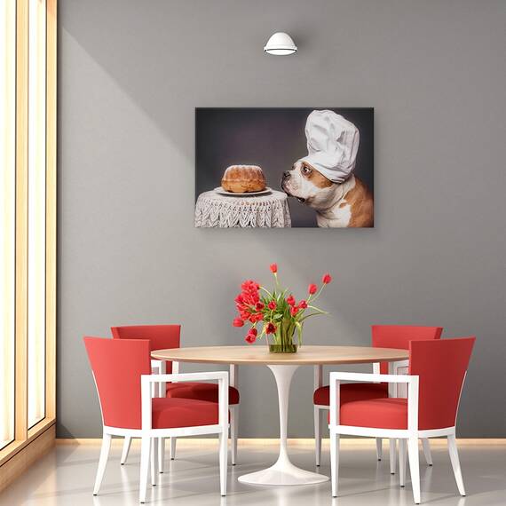 Tablou Canvas - Cofetarul Si Capodopera Sa, Marime: 40 x 60 cm - 4- Roveli