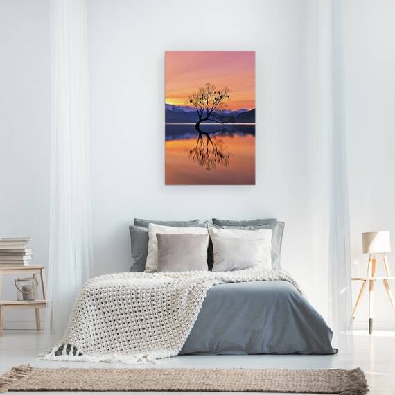 Tablou Canvas - Copacul Singuratic Nu E Singuratic, Marime: 40 x 60 cm - 3- Roveli