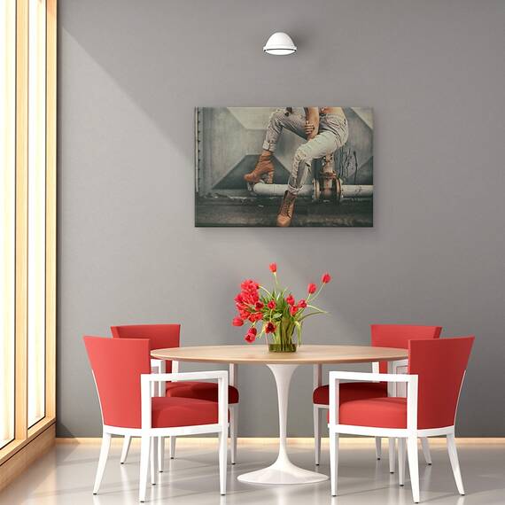 Tablou Canvas - Cui ii Pasa, Marime: 40 x 60 cm - 4- Roveli