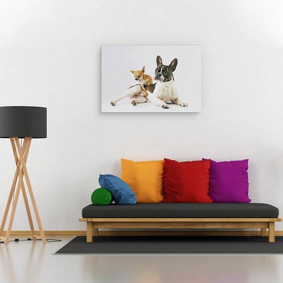 Tablou Canvas - Dali & Alfredo, Marime: 40 x 60 cm - 2- Roveli