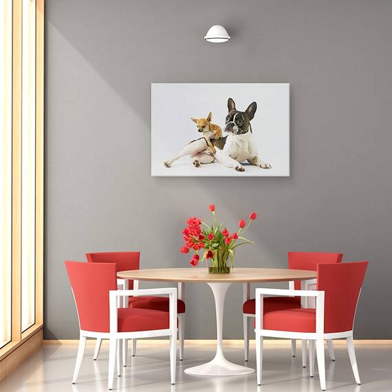 Tablou Canvas - Dali & Alfredo, Marime: 40 x 60 cm - 4- Roveli