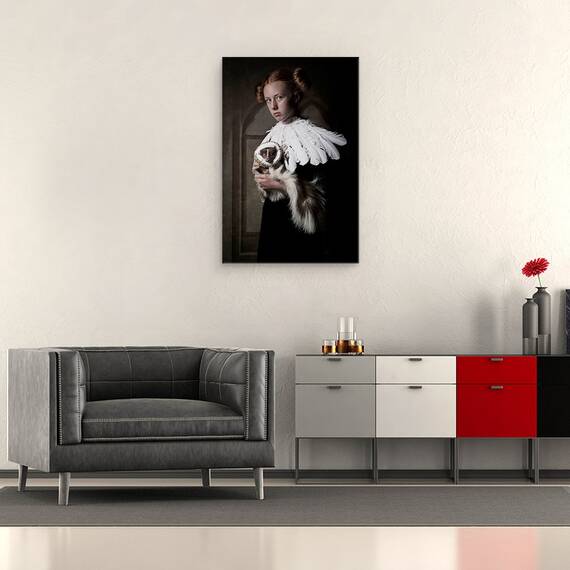 Tablou Canvas - Dragul Meu Prieten Sconcs, Marime: 40 x 60 cm - 2- Roveli