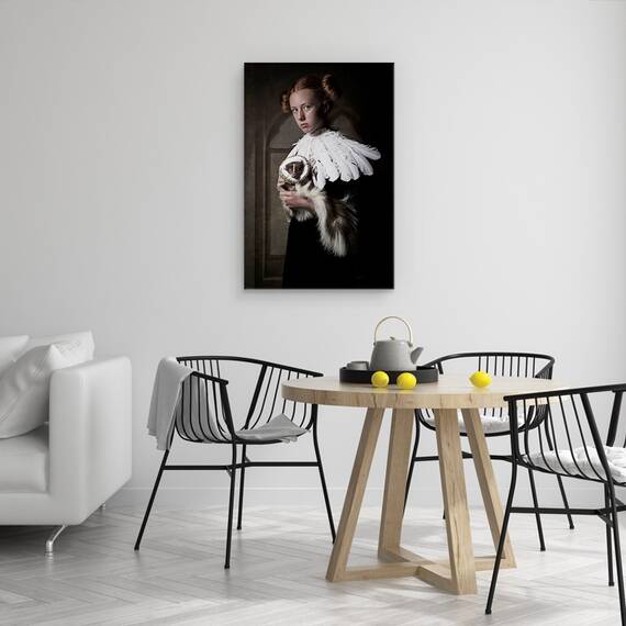 Tablou Canvas - Dragul Meu Prieten Sconcs, Marime: 40 x 60 cm - 4- Roveli