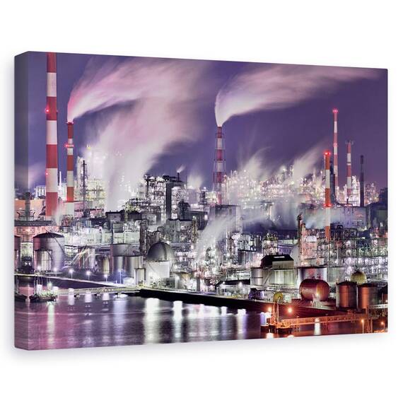 Tablou Canvas - E O Lume A Aburului, Marime: 40 x 60 cm - - Roveli