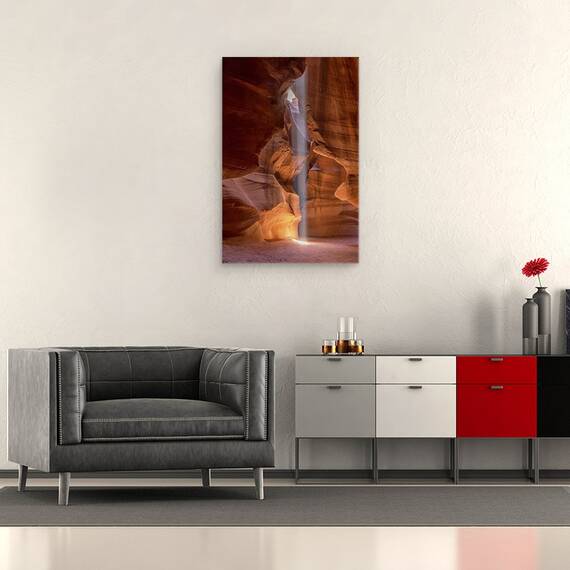 Tablou Canvas - Fascicul De Lumina, Marime: 40 x 60 cm - 2- Roveli