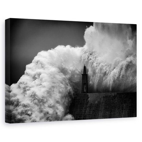 Tablou Canvas - Imbratisand Farul, Marime: 40 x 60 cm - - Roveli