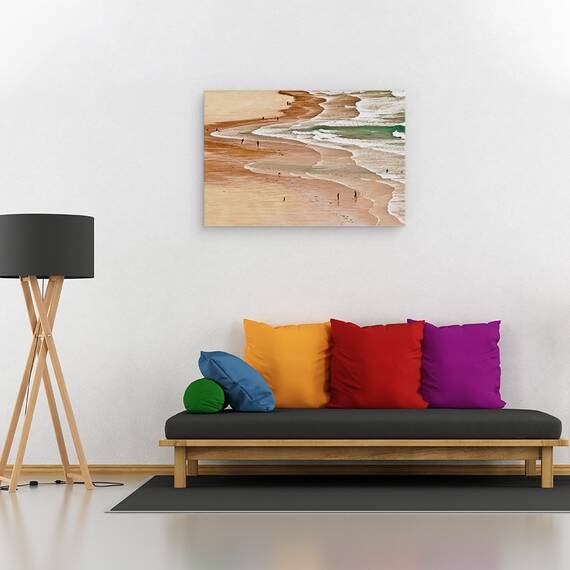 Tablou Canvas - La Plaja, Marime: 40 x 60 cm - 2- Roveli
