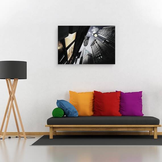 Tablou Canvas - Lampile Sperantei In Amurg, Marime: 40 x 60 cm - 2- Roveli