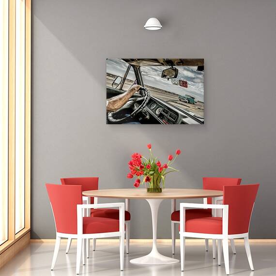 Tablou Canvas - Malecon, Havana, Marime: 40 x 60 cm - 4- Roveli