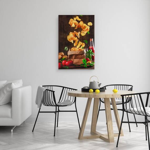Tablou Canvas - Mancare Convenabila Pentru O Vreme Furtunoasa, Marime: 40 x 60 cm - 2- Roveli