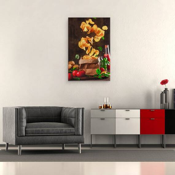 Tablou Canvas - Mancare Convenabila Pentru O Vreme Furtunoasa, Marime: 40 x 60 cm - 3- Roveli