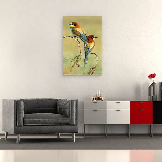 Tablou Canvas - Mancatorii De Albine Indragostiti, Marime: 40 x 60 cm - 2- Roveli