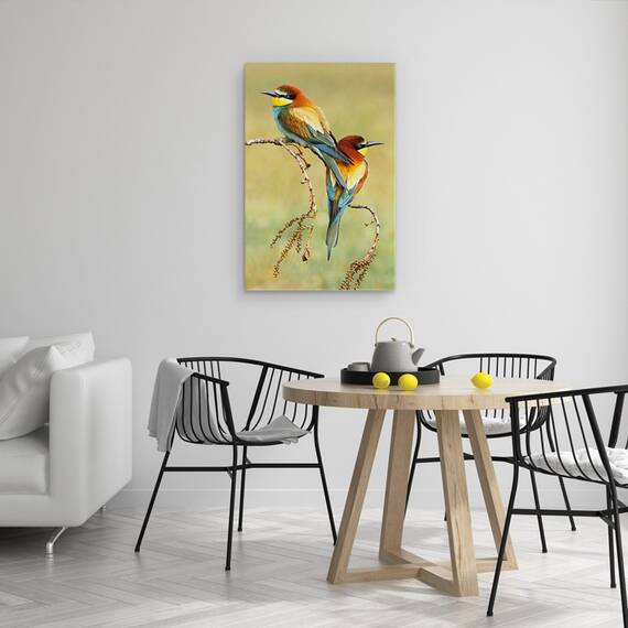 Tablou Canvas - Mancatorii De Albine Indragostiti, Marime: 40 x 60 cm - 4- Roveli