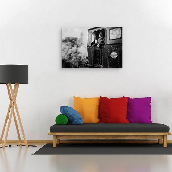 Tablou Canvas - Masinistul, Marime: 40 x 60 cm - 2- Roveli