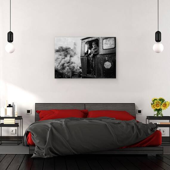 Tablou Canvas - Masinistul, Marime: 40 x 60 cm - 3- Roveli