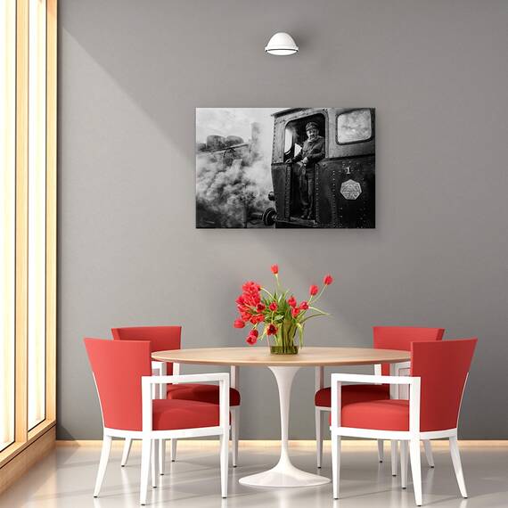 Tablou Canvas - Masinistul, Marime: 40 x 60 cm - 4- Roveli