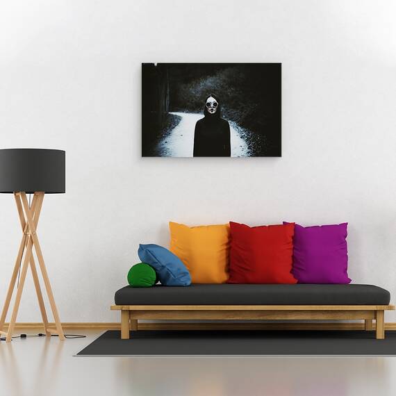 Tablou Canvas - Negru, Marime: 40 x 60 cm - 2- Roveli