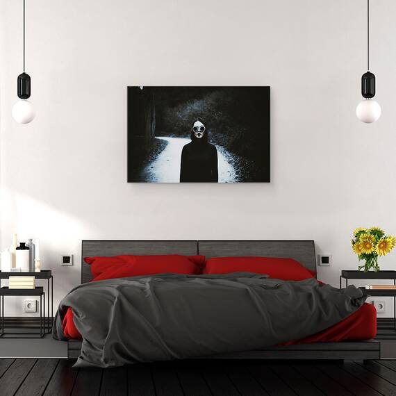 Tablou Canvas - Negru, Marime: 40 x 60 cm - 3- Roveli
