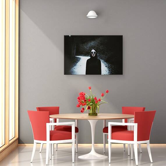 Tablou Canvas - Negru, Marime: 40 x 60 cm - 4- Roveli