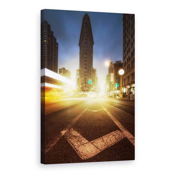 Tablou Canvas - Nyc, Marime: 40 x 60 cm - - Roveli